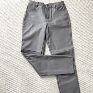 Joe Fresh faux leather pants - size 2 (S)